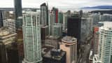 A view of downtown Vancouver, Canada.