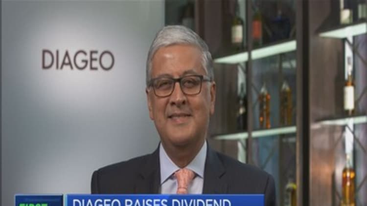 Momentum will improve: Diageo CEO