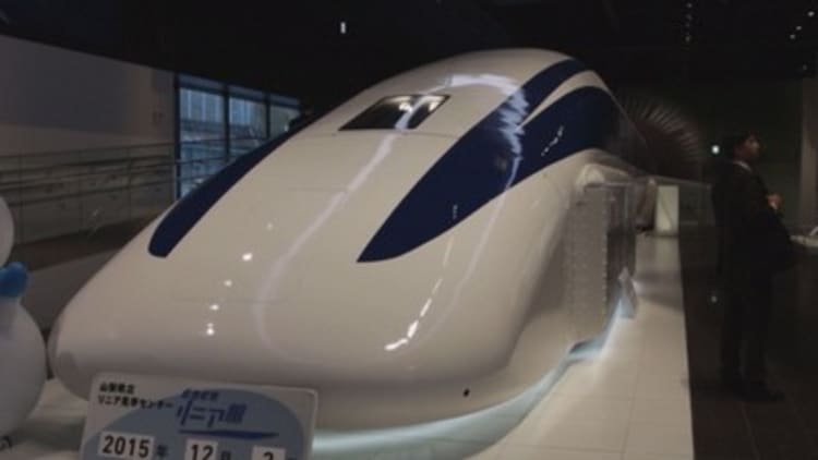 Magnetic trains: The future? 