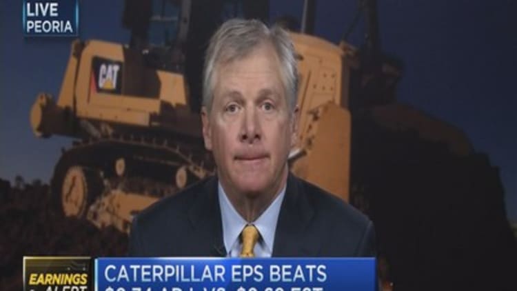 CAT CEO: We have to be in China