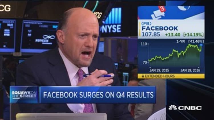 Cramer: The Fed should not listen to Facebook's call