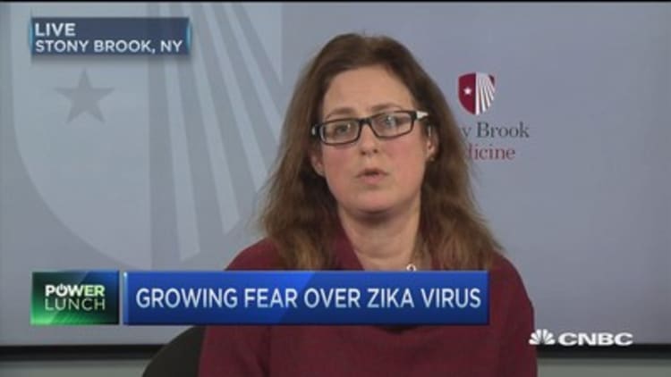 Growing fears of spreading Zika virus