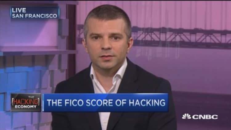 The FICO score of hacking