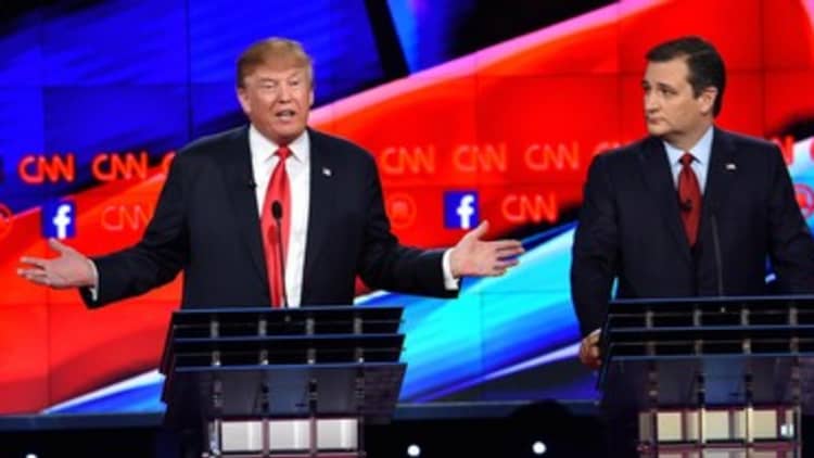 Did Trump still win GOP debate—without showing up?