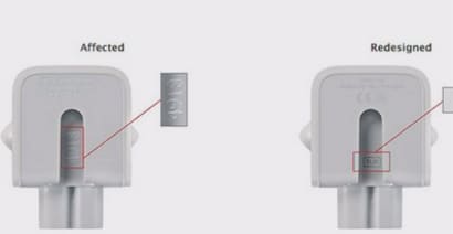 Apple to voluntarily recall AC wall plug adapters