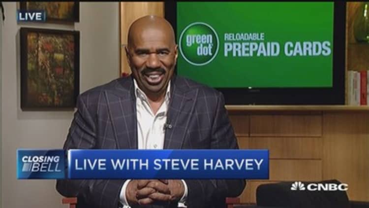 Steve Harvey: I'm back in the stock market