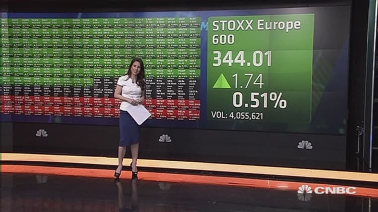European stocks open higher despite China PMI miss
