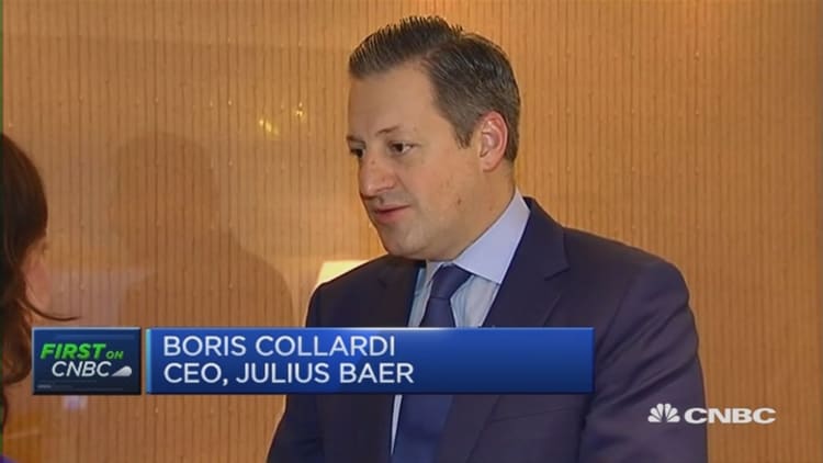 Julius Baer is looking at different opportunities: CEO
