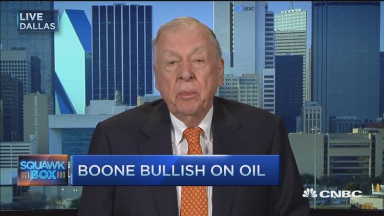 Boone Pickens: $50 - $60 oil by year's end