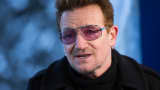 Bono at the 2016 World Economic Forum in Davos, Switzerland.