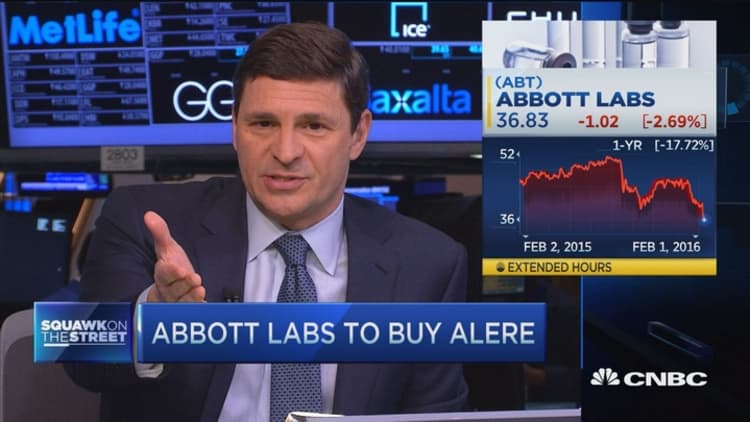 Faber Report: Abbott Labs to buy Alere