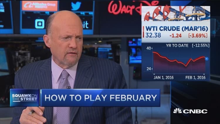 Cramer: Watch oil today  