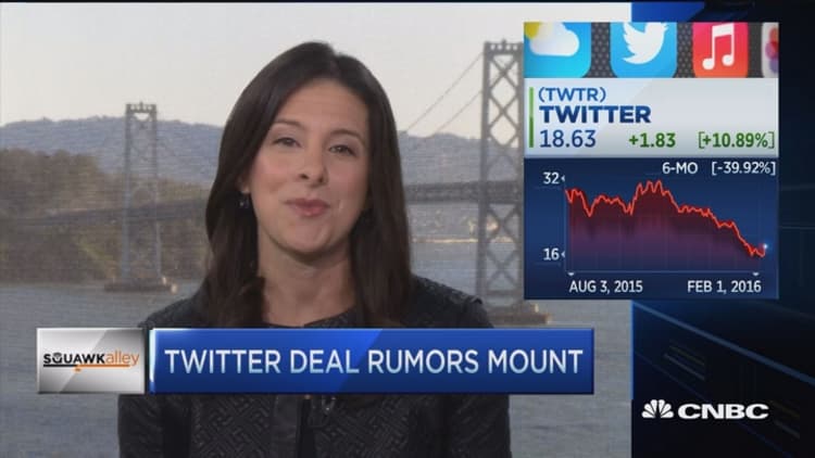 Twitter deal rumors mount