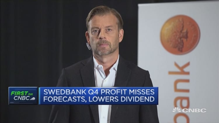 Swedbank CEO discusses earnings