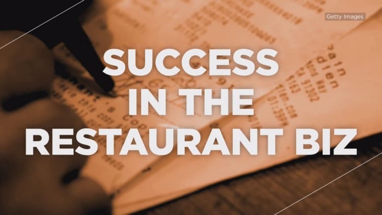 What is success in the restaurant business?