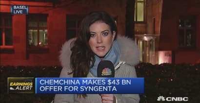 ChemChina to buy Sygenta for $43 billion
