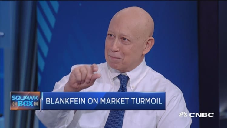 GS CEO: Interesting time in the market