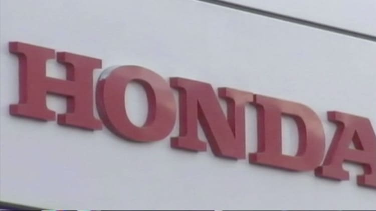 Honda recalls 1.7M cars for Takata air bags