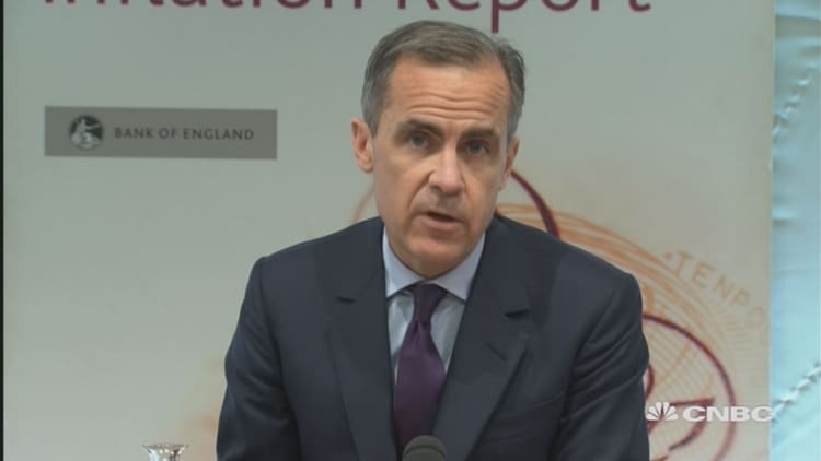 Carney: Challenges facing the UK