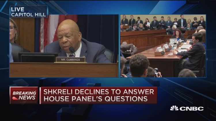 Cummings to Shkreli: You could change the system