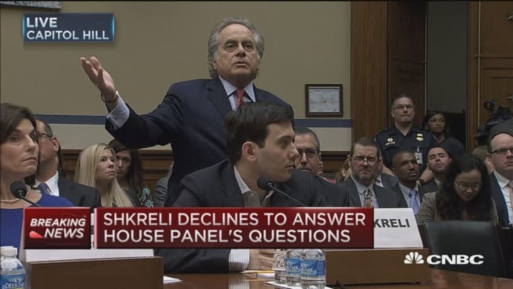 Rep. Gowdy to Shkreli's attorney: You will be seated
