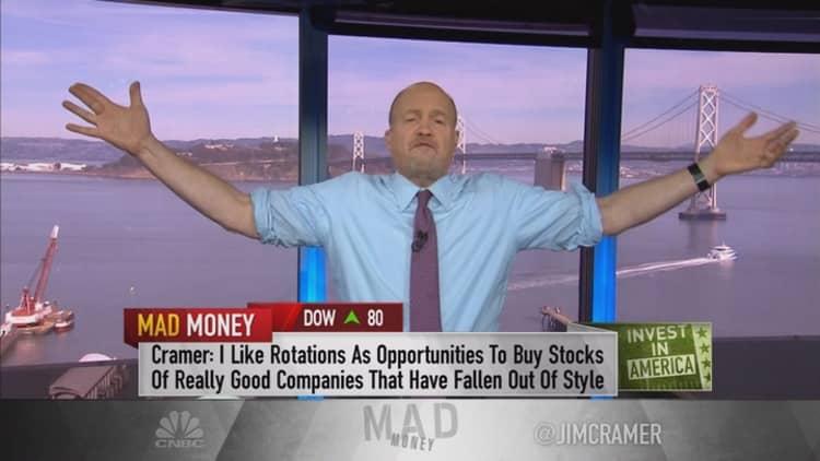 Cramer explains the sudden flock to commodities