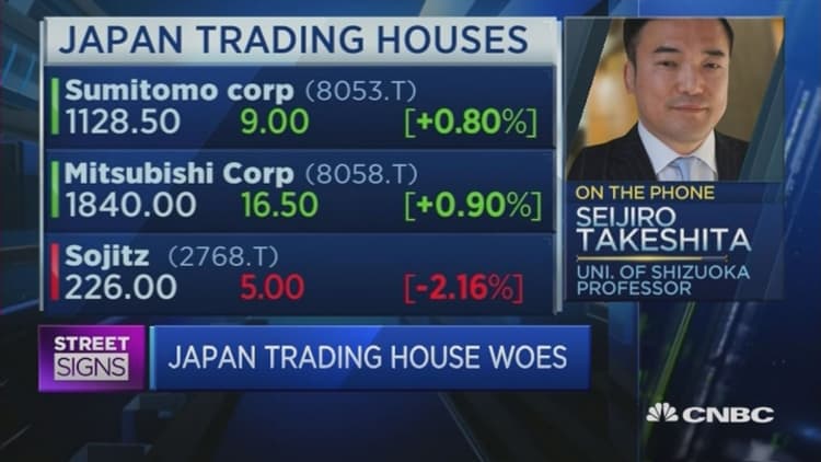 Why Japan's trading houses are getting hit