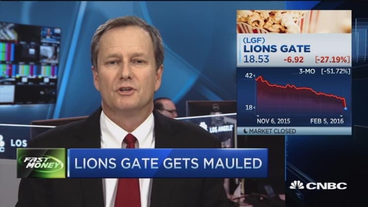 Lions Gate earnings plummet, Vice chairman reacts
