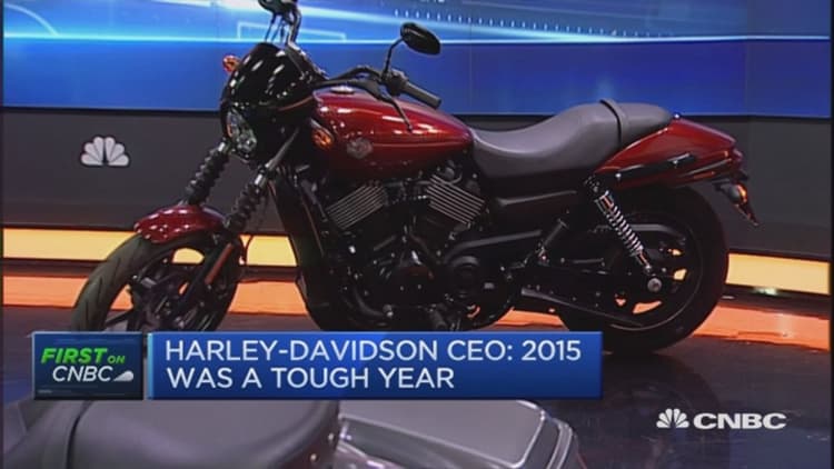 The company's never been stronger: Harley-Davidson CEO