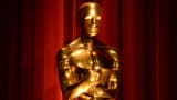 An Oscar statue is seen during the nominations announcements for the 88th Academy Awards in Beverly Hills, Calif., Jan. 14, 2016.