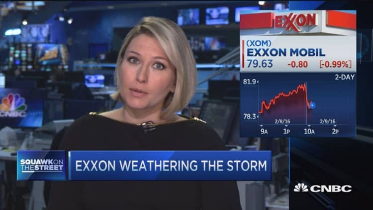 Exxon a bright spot in energy turmoil