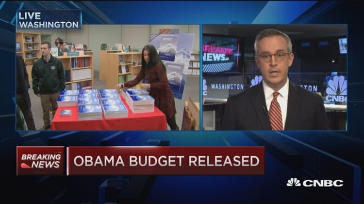 White House releases 2017 budget proposal