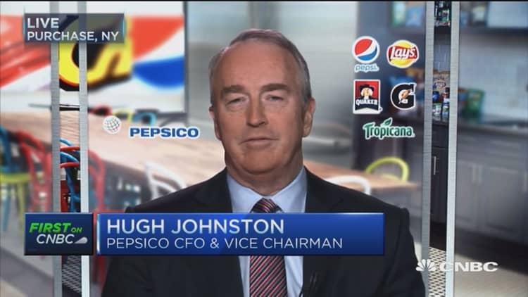 Pepsi CFO: Our stock is a pretty good bet