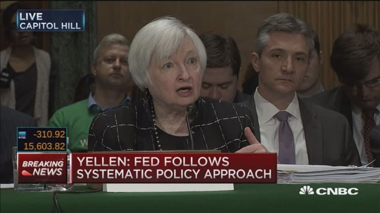 Fed evaluating impact of negative rates: Yellen