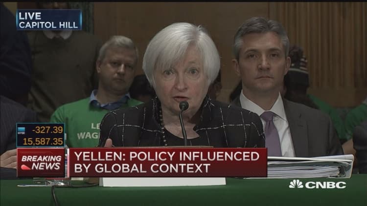 Yellen: Focused on risk from clearing houses