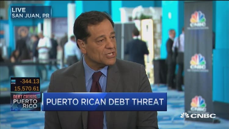 Concerns from Puerto Rico's debt: Ambac CEO 