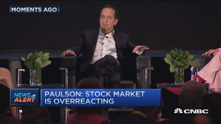 Paulson: Still value in this falling market 