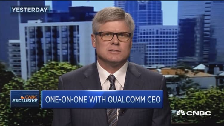 Qualcomm CEO responds to global growth concerns