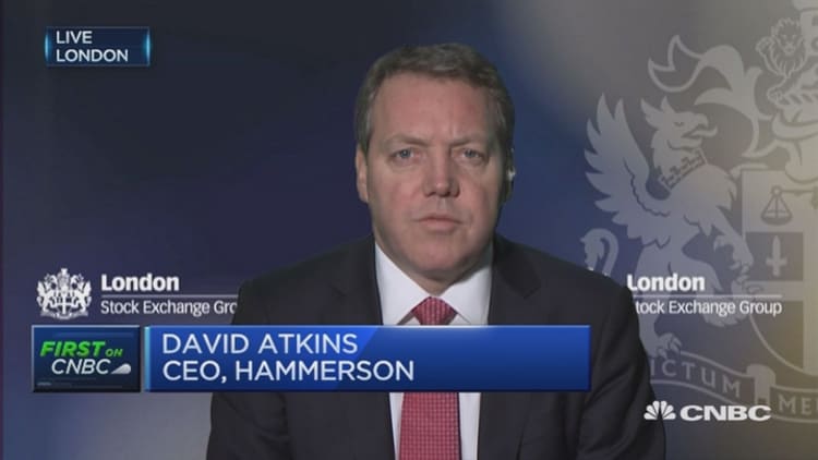 Happy with Hammerson’s loan to value level: CEO