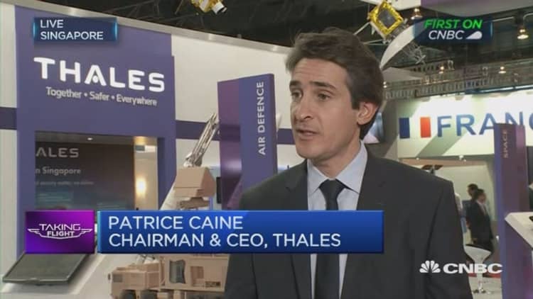 Thales CEO: Geopolitical risks create opportunities