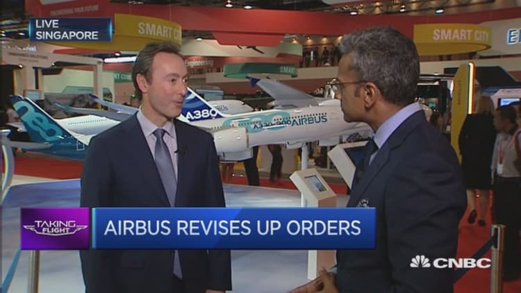 Is the slowdown affecting Airbus?