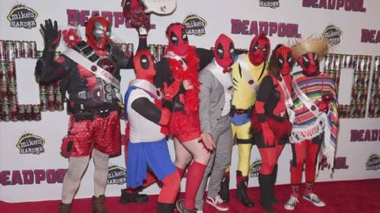 'Deadpool' scores record $135M weekend at box office