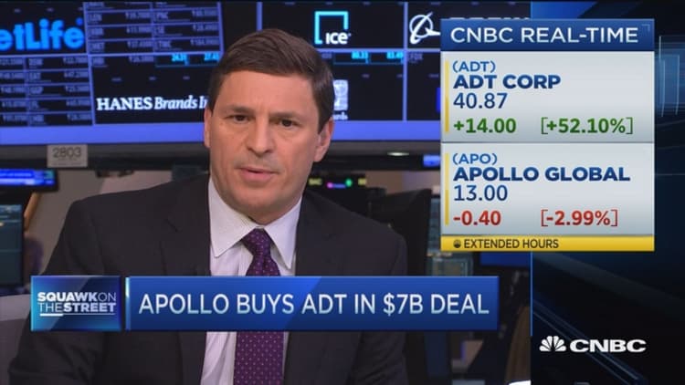 Apollo buys ADT in $7 billion deal