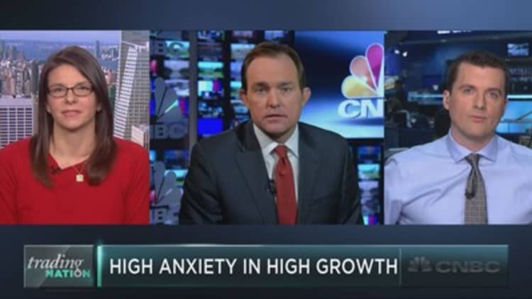 High anxiety in high growth