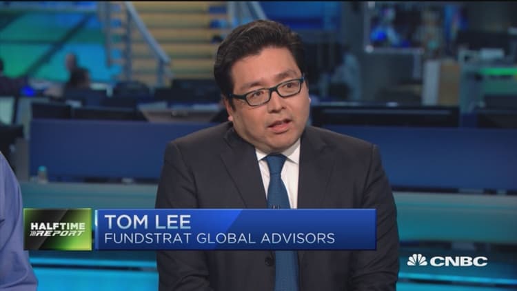 Tom Lee: Bullish case put to the test right now