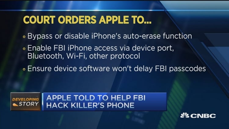 Apple and FBI stand-off