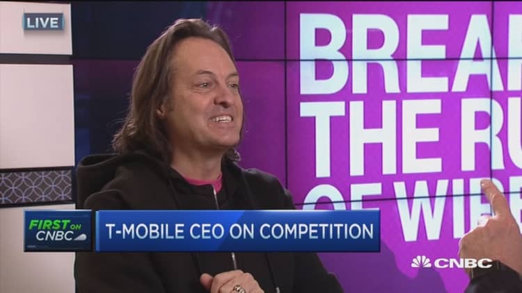 T-Mobile's Legere on 5G cellular technology 