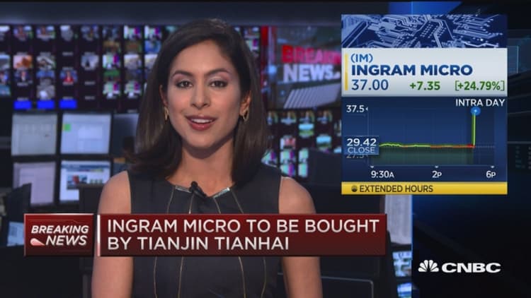 Ingram Micro to be bought 
