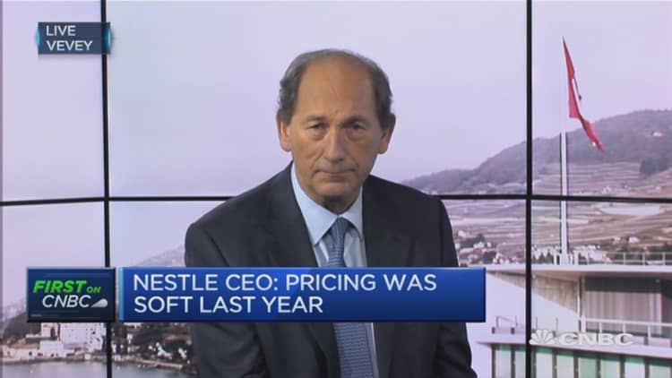 Chinese growth is slowing: Nestle CEO