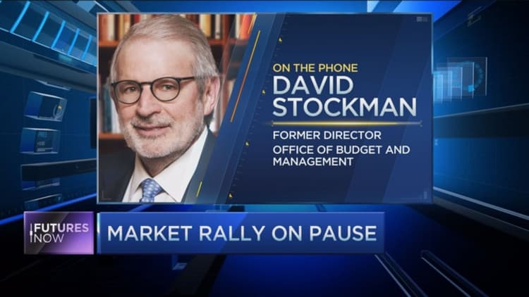 Market's on the verge of correction: Stockman